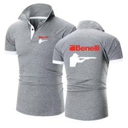 Polo BENELLI gris type 2 LIVRAISON GRATUITE