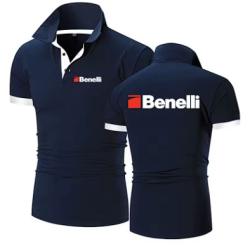 Polo BENELLI bleu marine type 1 LIVRAISON GRATUITE