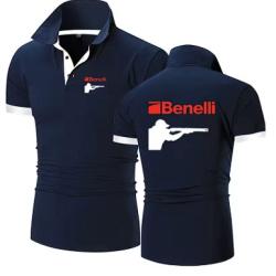 Polo BENELLI bleu marine type 2 LIVRAISON GRATUITE