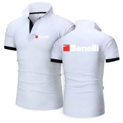 Polo BENELLI blanc type 1 LIVRAISON GRATUITE
