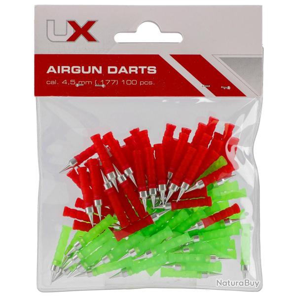 FLECHETTES POUR ARMES A AIR COMPRIME CAL 4.5MM UX SACHET DE 100 PCS