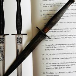 Rare Dague Fairbairn-Sykes 2eme type avec logo Wilkinson