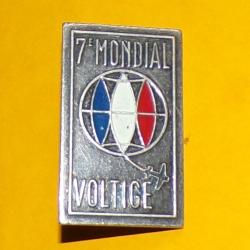7&deg; Mondial de Voltige, m&eacute;tal peint, ARMEE DE L'AIR FRANCAISE , FABRICANT SANS, HOMOLOGATION SANS , B
