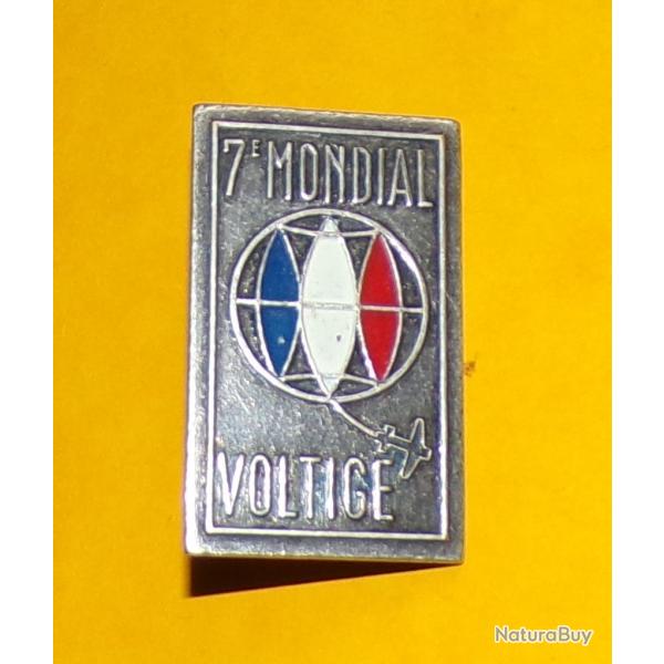 7� Mondial de Voltige, m�tal peint, ARMEE DE L'AIR FRANCAISE , FABRICANT SANS, HOMOLOGATION SANS , B