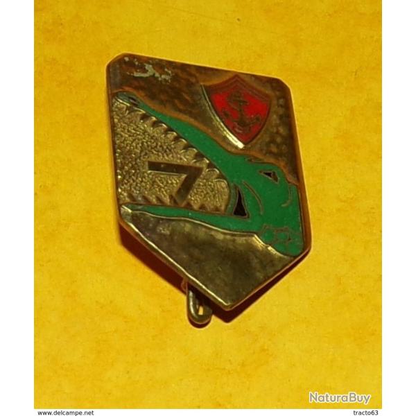 7� R�giment d'Artillerie Coloniale, dos lisse, FABRICANT DRAGO PARIS�25 RUE BERANGER��,HOMOLOGATION