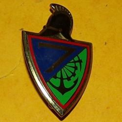 7&deg; R&eacute;giment du G&eacute;nie, &eacute;mail, dos guilloch&eacute;&nbsp;,  FABRICANT&nbsp;DRAGO&nbsp;PARIS&nbsp;,HOMOLOGATION&nbsp;214  ,&nbsp;ETAT VOIR P