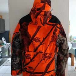 Veste de chasse hiver camouflage fuo
