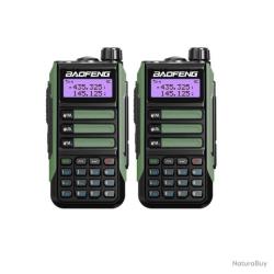 LOT DE 2 RADIOS BAOFENG UV-16 PRO - VERT - LIVRAISON GRATUITE
