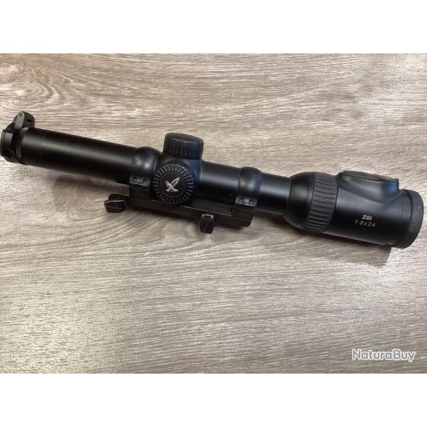 SWAROVSKI Z8i 1-8x24 - montage BLASER