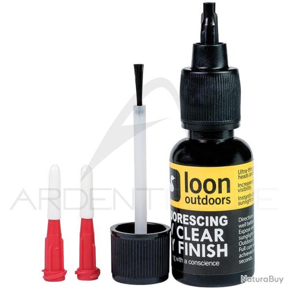 R�sine UV clear fly finish Loon Fluorescing