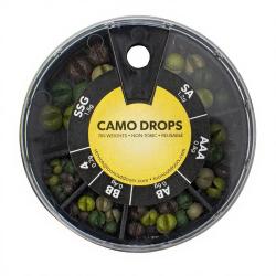 Plomb non toxique LOON Camo Drops boite 6 cases