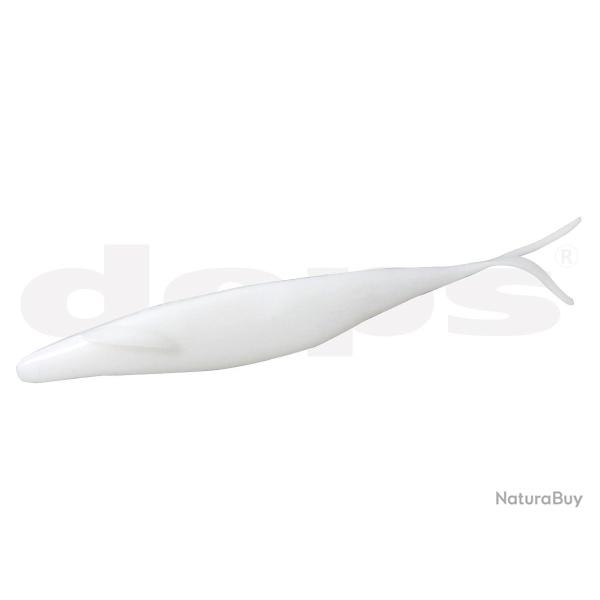 Leurre Souple Deps Sakamata Shad 12,5 et 15,3cm 15,3cm 08 - White Solid