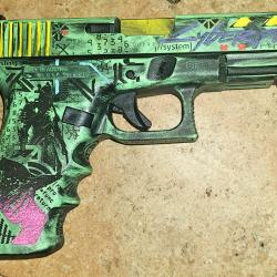 Glock 21 + RONI G2 FULL CUSTOM CYBERPUNK 2077 BY AF CUSTOM