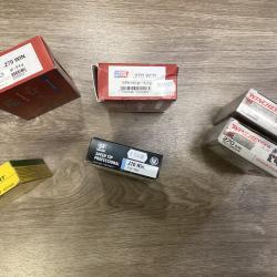 Lot de munitions 270 Win