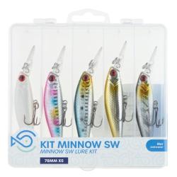 Kit Leurres SRT Minnow SW 9g Suspending 7,8cm Par 5