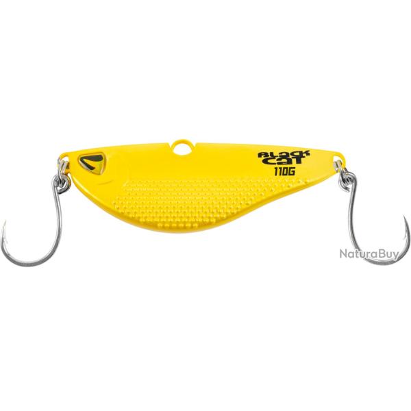 Lame Vibrante Black Cat Heavy Vibe V Lure 110g jaune 10.5cm