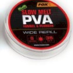 Recharge filet soluble FOX edges pva slow melt diam.35 5 m&egrave;tres