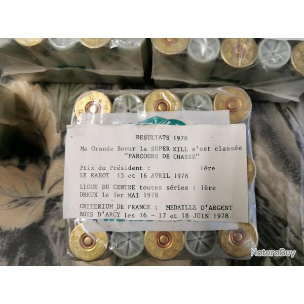 Cartouches calibre 12.