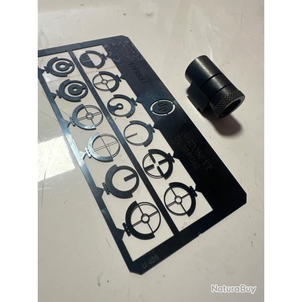 Viseur ou Mire � tunnel USA 455 / 425 PEDERSOLI