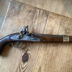 R&eacute;plique ancienne pistolet silex