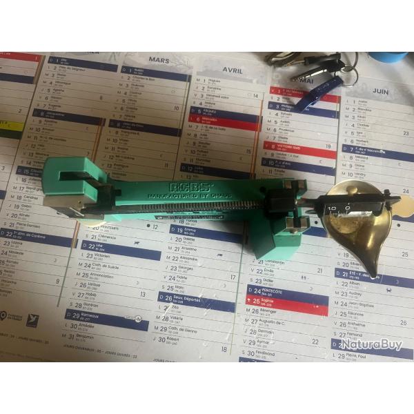 Balance RCBS et doseuse RCBS a poudre