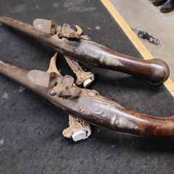 PAIRE PISTOLET SILEX