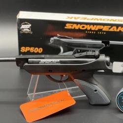Pack pr&ecirc;t &agrave; tirer Pistolet &agrave; plomb Snowpeak SP500 calibre 4,5mm 6 joules + Bo&icirc;te de 500 plombs