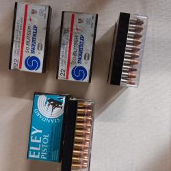 BALLES 22LR X150 SWARTKLIP HV ET X100 DIVERSES