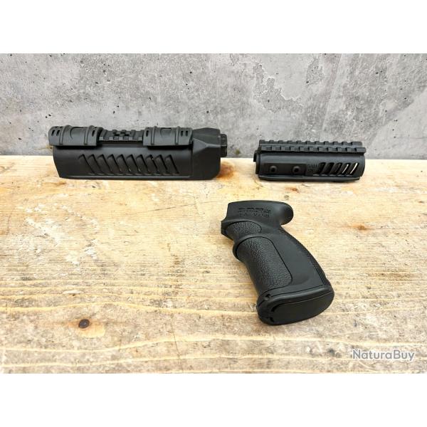 Occasion Kit Fab Defense Garde Main + Poign�e pour VZ 58 - Noir