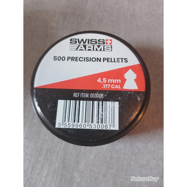 Plomb swiss arms 4,5mm .177 neuf