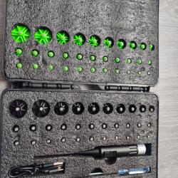 Collimateur Laser  de r&eacute;glage Calibre 4.5mm jusqu'&agrave; calibre 12,7