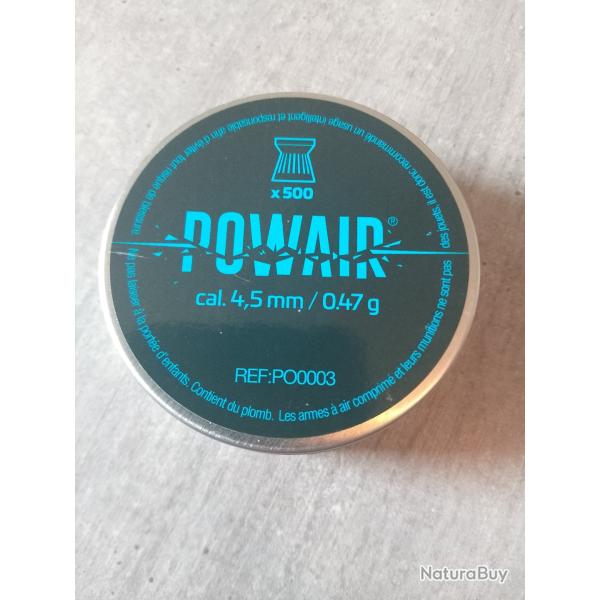 Plomb 4,5mm .177 powair