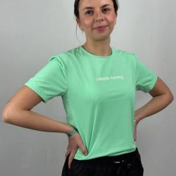 Tee Shirt Running Femme Celeste Running Ultralight MVT Vert