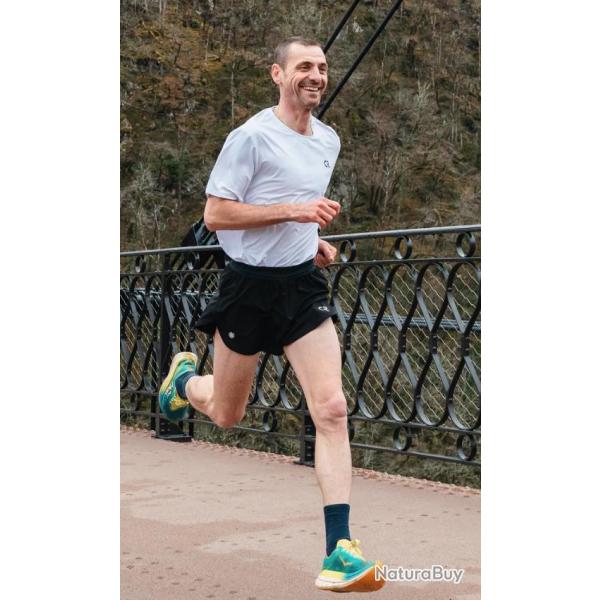 Short Homme Running Celeste Running "Marathon MVT" S Noir