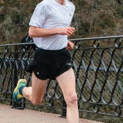 Short Homme Running Celeste Running "Marathon MVT" L Noir