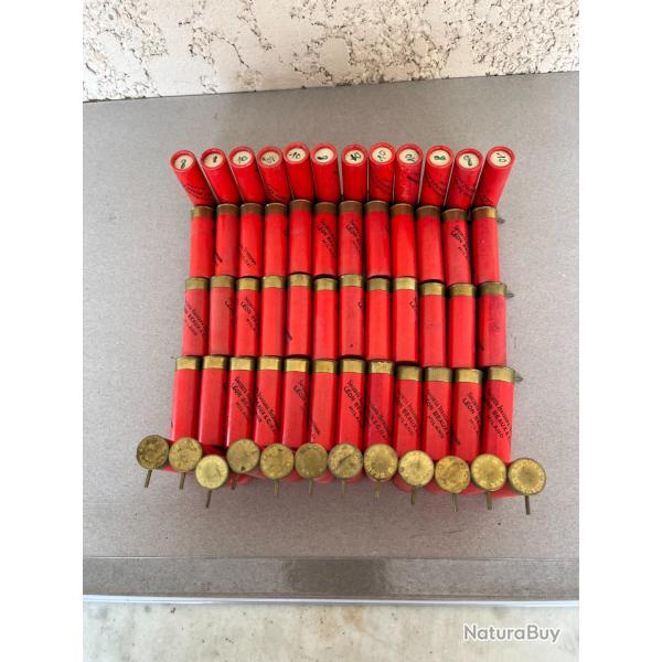 lot de 60 cartouche 16 a broche