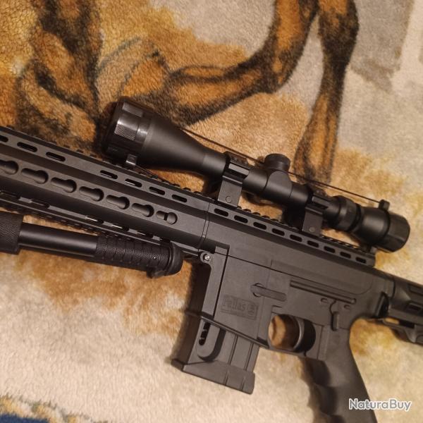 Pallas ba 15 pack bi pied + lunette en 22 lr