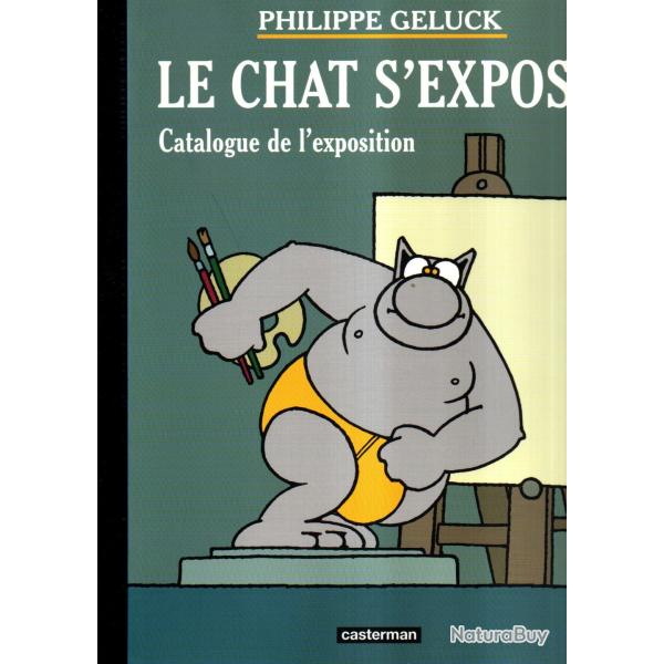 le chat s'expose 1983-2003 ,  catalogue de l'esposition philippe geluck