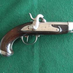 Superbe pistolet de gendarmerie mod&egrave;le 1822 t de la Mre Rle de Maubeuge