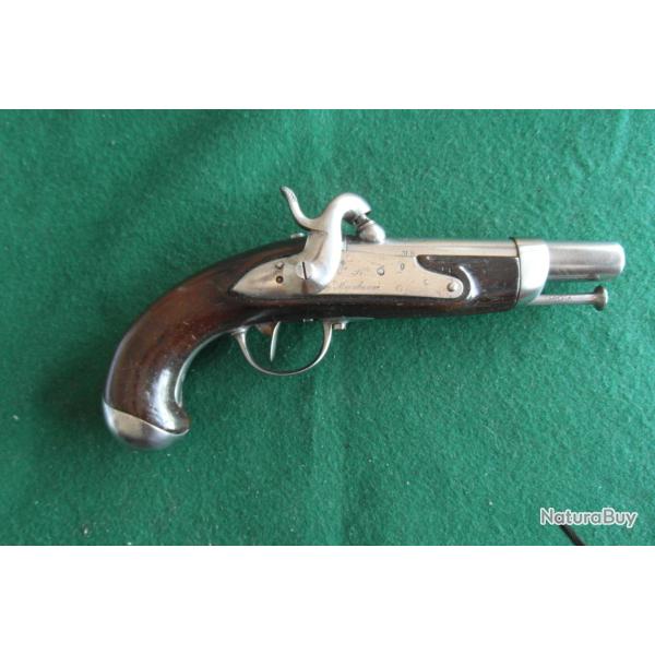 Superbe pistolet de gendarmerie mod�le 1822 t de la Mre Rle de Maubeuge