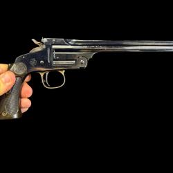 incroyable smith and wesson single shot 2 nd mod&egrave;le  calibre 22 lr proche du neuf 2 eme serie photos