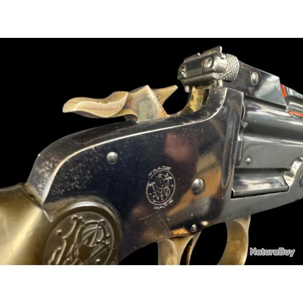 incroyable smith and wesson single shot 2 nd mod�le  calibre 22 lr proche du neuf 2 eme serie photos