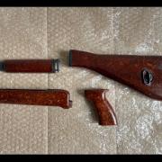 ZIB GRIPS CZ-75 Poignée Pistolet Faite à la Main en Bois de Noyer Ars.043