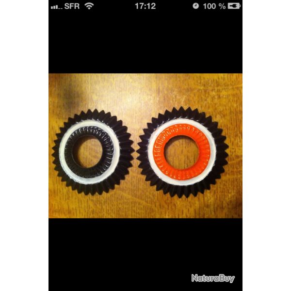 Paire de cocardes Prusse en reproduction   ( 1 )