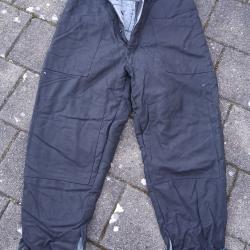 PANTALON D'HIVER MILITAIRE "VATNIK" GRANDS FROIDS TAILLE L (52/3) NEUF &Eacute;TIQUETTES URSS CCCP 1981