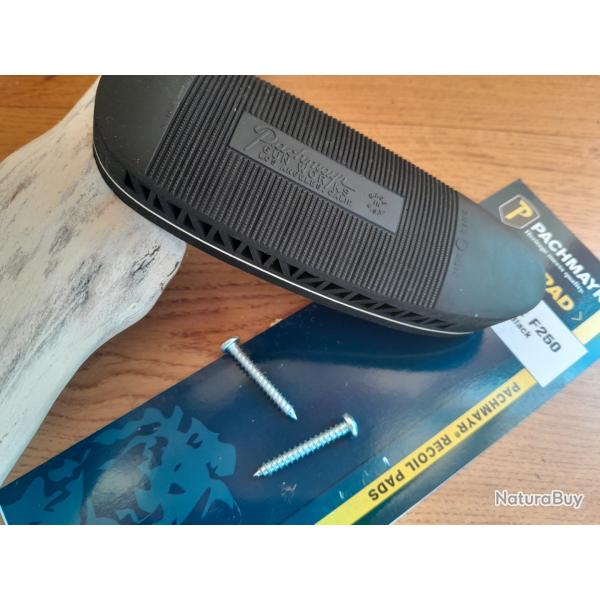 PLAQUE /  SABOT souple Pachmayr 22/25 mm.