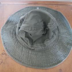 Chapeau bucket vert olive classique