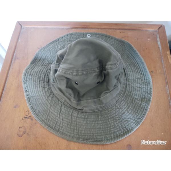 Chapeau bucket vert olive classique