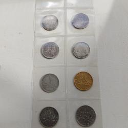 Monnaie 1 francs la Semeuse argent