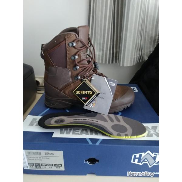 Chaussures HAIX Nepal Pro, version marron. POINTURE 43